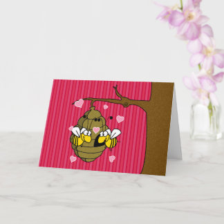 Carte Mienne Abeille Saint-Valentin Graphiques Folichons