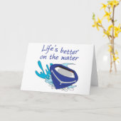 Carte Mieux Sur L'Eau (Fleur jaune)