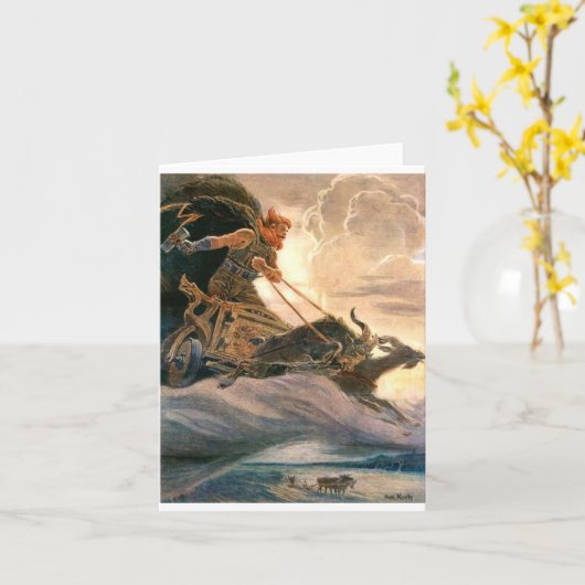 Carte Mighty Thor (Fleur jaune)