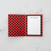 Carte mignon ajouter le texte de votre but petit coccint (Intérieur)