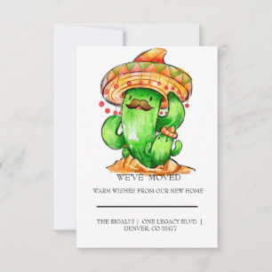 Carte mignon Cactus déménagement à domicile