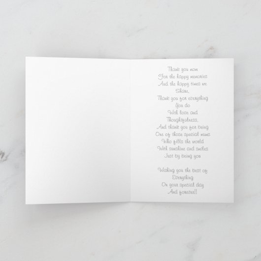 Carte Mignon chiot beagle câlinant avec un verset pour m (Intérieur)