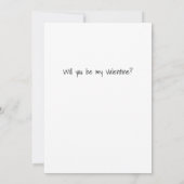 Carte Mignon Hippopotame Fantaisiste Saint-Valentin Plat (Dos)