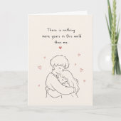 Carte Mignon Il n'y a rien de plus à toi (Devant)
