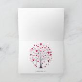 Carte Mignon Pug de la Saint-Valentin (Intérieur)