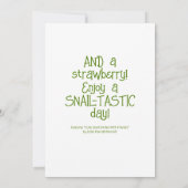 Carte Mignonette Aiguille Miles De Sourires Amitié (Dos)