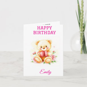 Carte mignonette enfant d'anniversaire citations