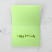 Carte Mignonne birdie (Intérieur)