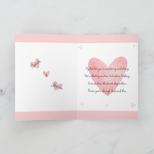 Carte Mignonne Chien Chien à Chien à Chien à Manger Pink (Intérieur)