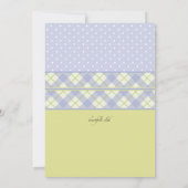 Carte mignonne de douche de jouet de chiot (Dos)