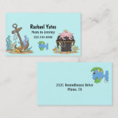 Carte mignonne de maman de trésor submergé (Devant / Derrière)