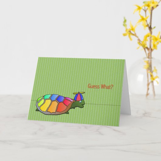 Carte mignonne du jour d'imbécile d'avril de (Fleur jaune)