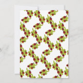 Carte Mignonne Lady Bug Hand Drake Insect Anniversaire (Dos)