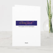 Carte Mignonne Mouton Dit Hey Ewe ! Joyeux anniversaire (Dos)