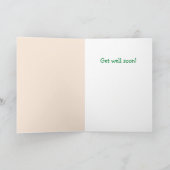 Carte Mignonne Mouton Et Chèvre Se Bien (Intérieur)