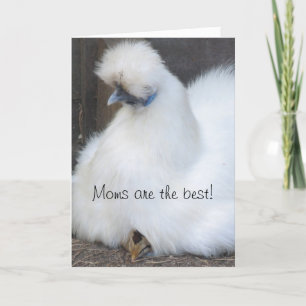 Carte Mignonne poussette "Les mamans sont les meilleures