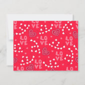 Carte Mignonne seras-tu la Saint-Valentin de mon pays ? (Dos)