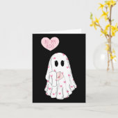 Carte Mignonne Seras-Tu Mon Halloween Fantôme De Boo ! P (Fleur jaune)