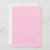 Carte Mignonne Teddy Bear Clothes Line Ne pas dire Baby (Dos)