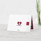 Carte mignonne w/Searching Basset Hound de (Dos)