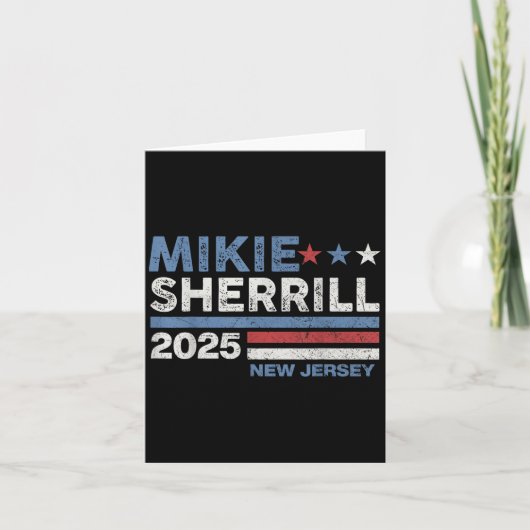 Carte Mikie Sherrill New Jersey Governor 2025 Election D (Devant)