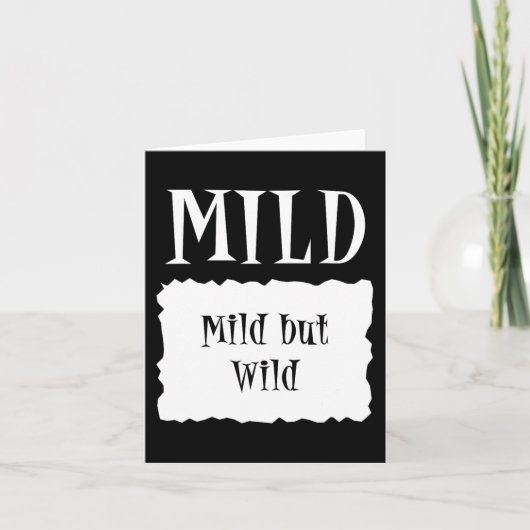 Carte MILD - Halloween Paquet chaud Costume Taco (Devant)