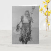 Carte Mildred Douglas. (Fleur jaune)