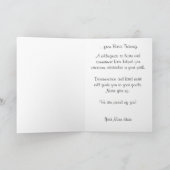 Carte militaire d'obtention du diplôme de (Intérieur)