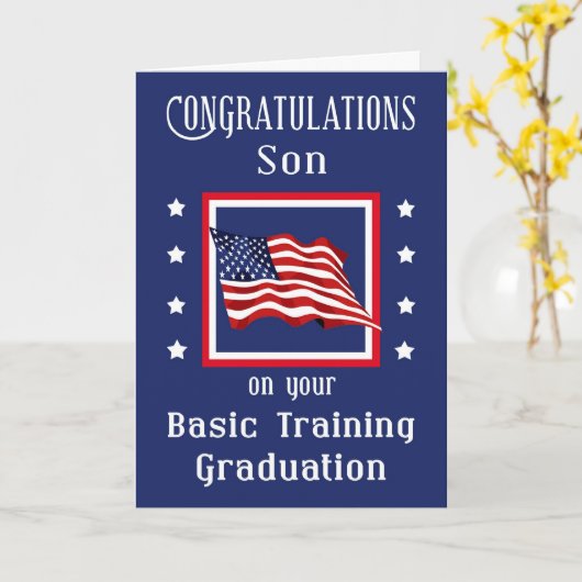 Carte militaire d'obtention du diplôme de (Fleur jaune)