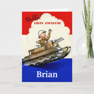 Carte militaire vintage