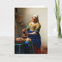 Milkmaid Kitchen Maid de Johannes Vermeer