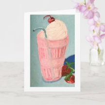 Milkshake à la fraise