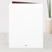 Carte Milkshake fou pour Brownie Milkshake Anniversaire (Dos)