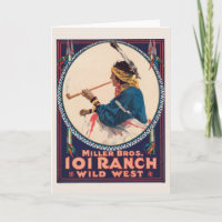 Miller Bros 101 Ranch, Poster du Wild West Circus