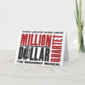Carte Million de photo de quartet du dollar (Dos)