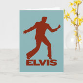 Carte Million Dollar Quartet Elvis (Fleur jaune)