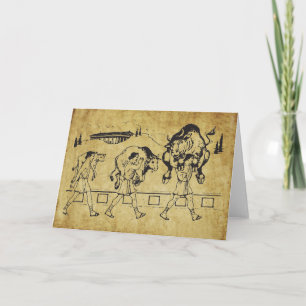 Carte Milo de Croton et la Bull - Gym Motivational