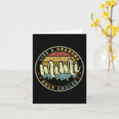 Carte Mimi Comme Une Grand-Mère Seulement Glacière Migno (Fleur jaune)