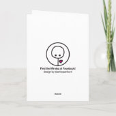 Carte Mimie - Anniversaire / Couronne (Dos)