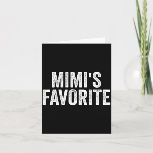 Carte Mimi's Favorite Funny Granhild  (Devant)