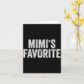 Carte Mimi's Favorite Funny Granhild  (Fleur jaune)