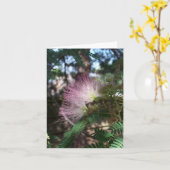 Carte Mimosa Flower Note (Fleur jaune)