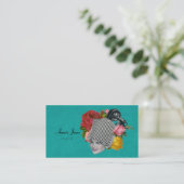 Carte minable vintage de styliste de roses de (Debout devant)