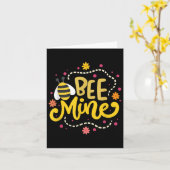 Carte Mine d'abeilles - Joyeuses citations de la Saint-V (Fleur jaune)