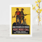 Carte Mine plus de charbon (Fleur jaune)