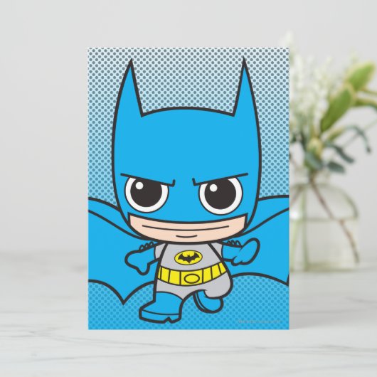Carte Mini Batman en cours d'exécution (Debout devant)
