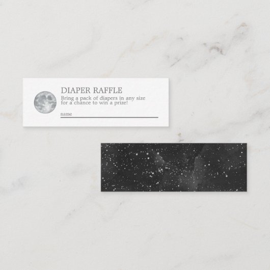 Carte Mini boîtier de la couche de lune (Devant / Derrière)