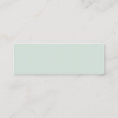 Carte Mini Boîtier Moissonneuse Thème Voyage  (Dos)