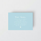 Carte Mini écriture manuscrite Élégante Fête des Mères M