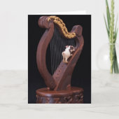 Carte Mini Explorer Harp Greeting Card (Devant)